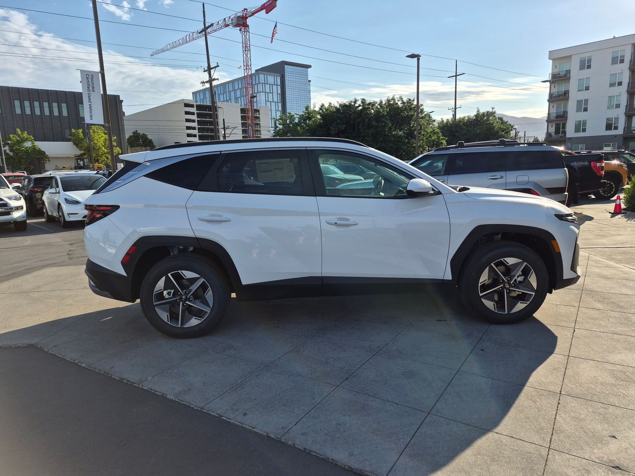 New 2026 Serenity White Pearl Hyundai SEL image 2