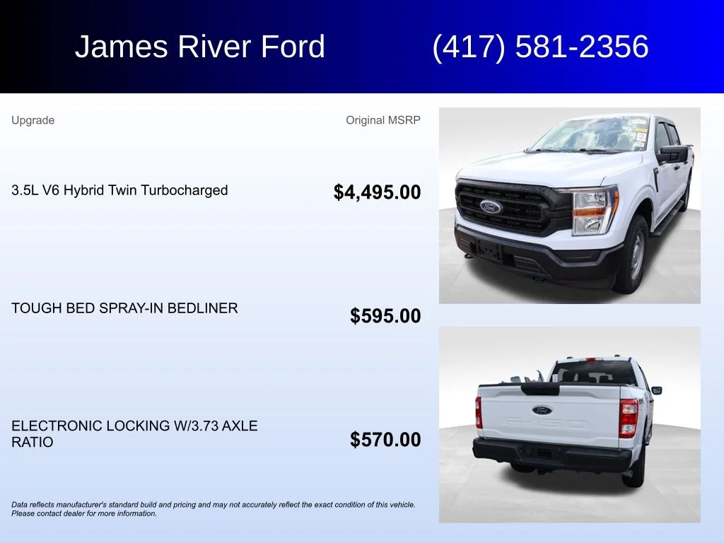 Used 2021 Oxford White Ford XL image 5