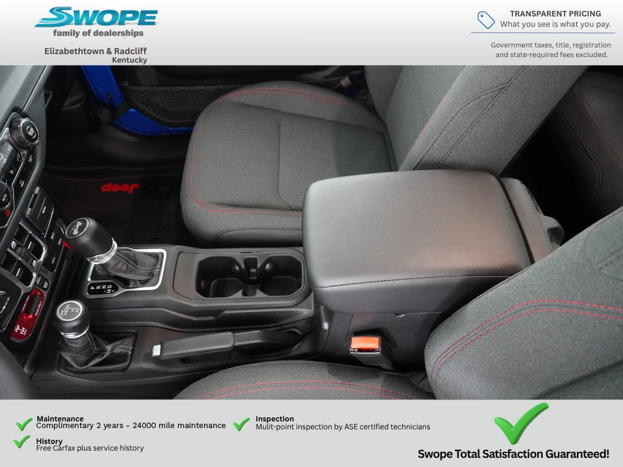 Certified Used 2024 Hydro Blue Pearlcoat Jeep Rubicon image 24