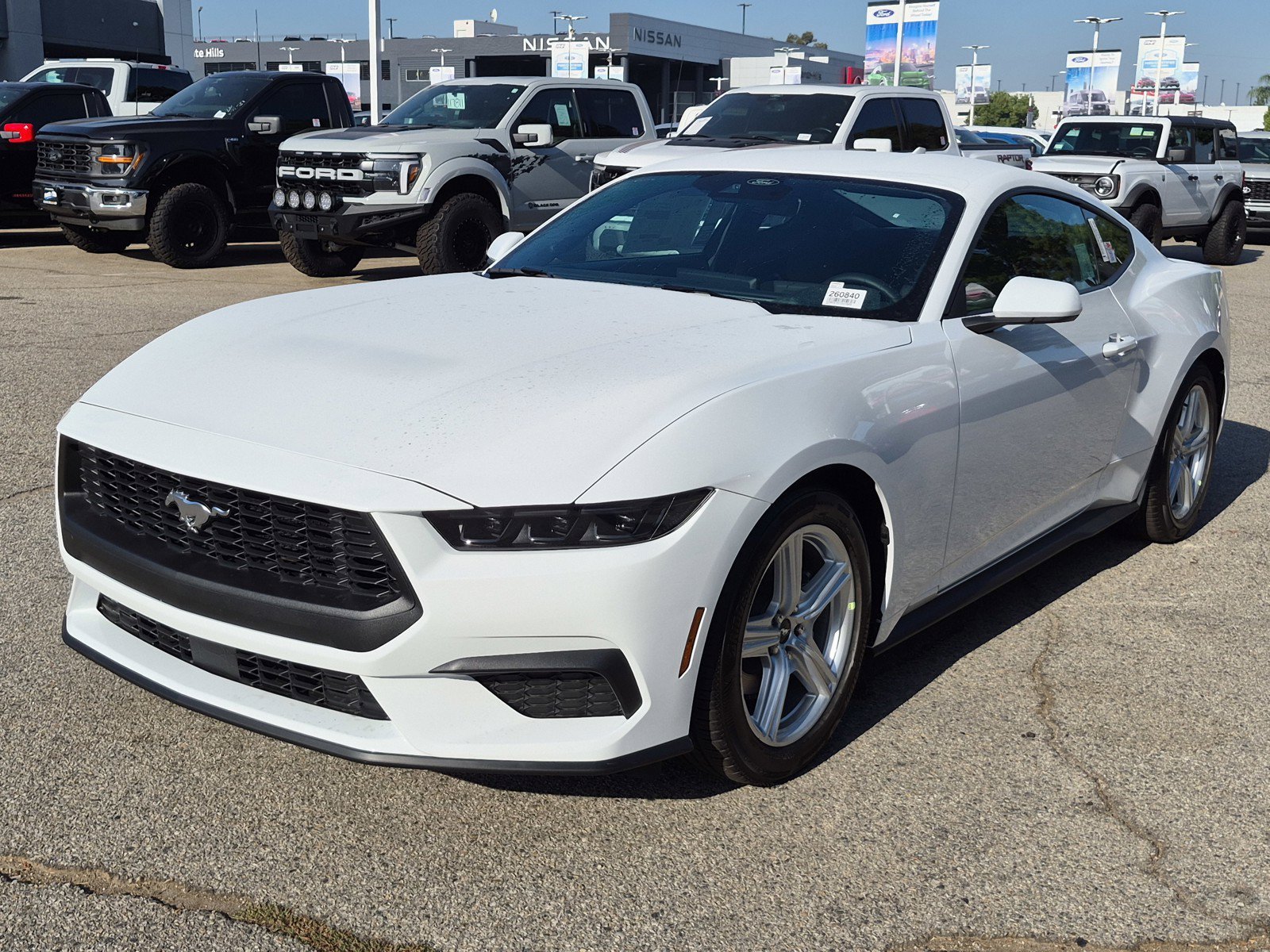 New 2026 Oxford White Ford EcoBoost® Fastback image 3