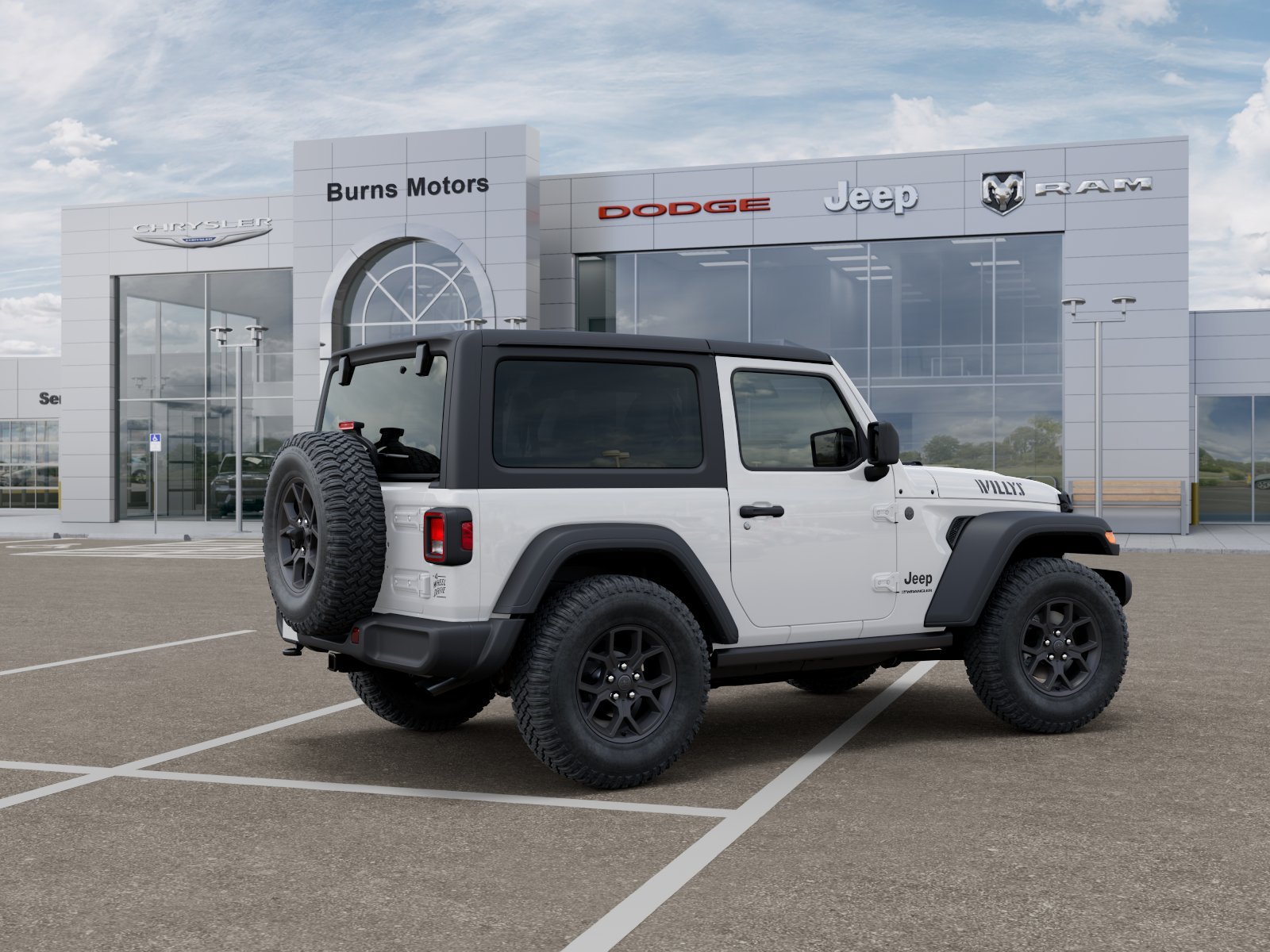 New 2026 Bright White Clearcoat Jeep Willys 2-Door image 4