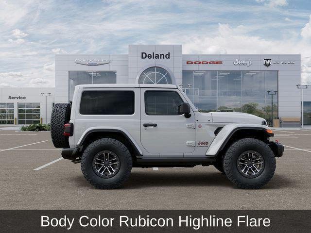 New 2026 Bright White Clear-Coat Exterior Paint Jeep Rubicon image 25