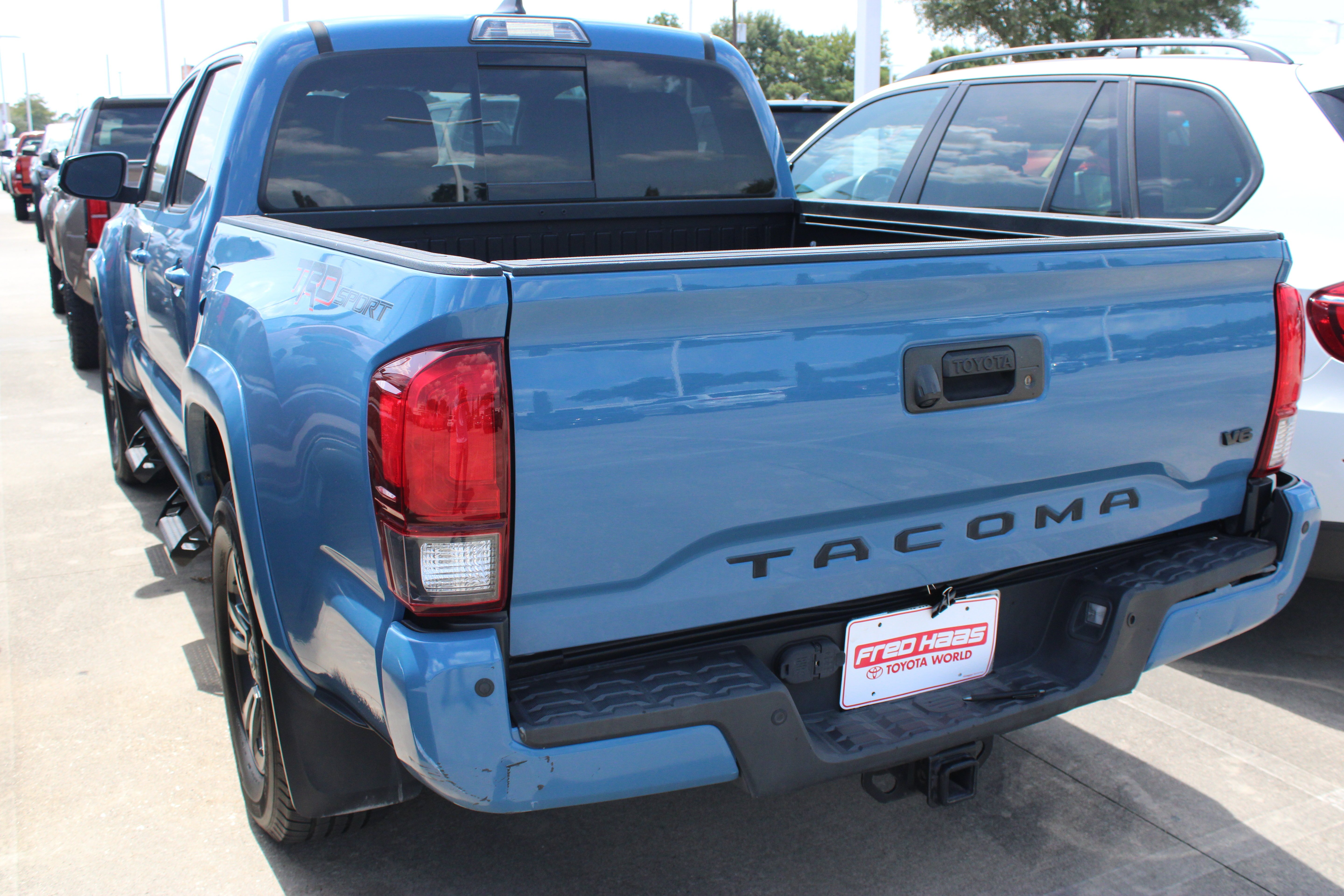 Used 2019 Blue Toyota TRD Sport image 5