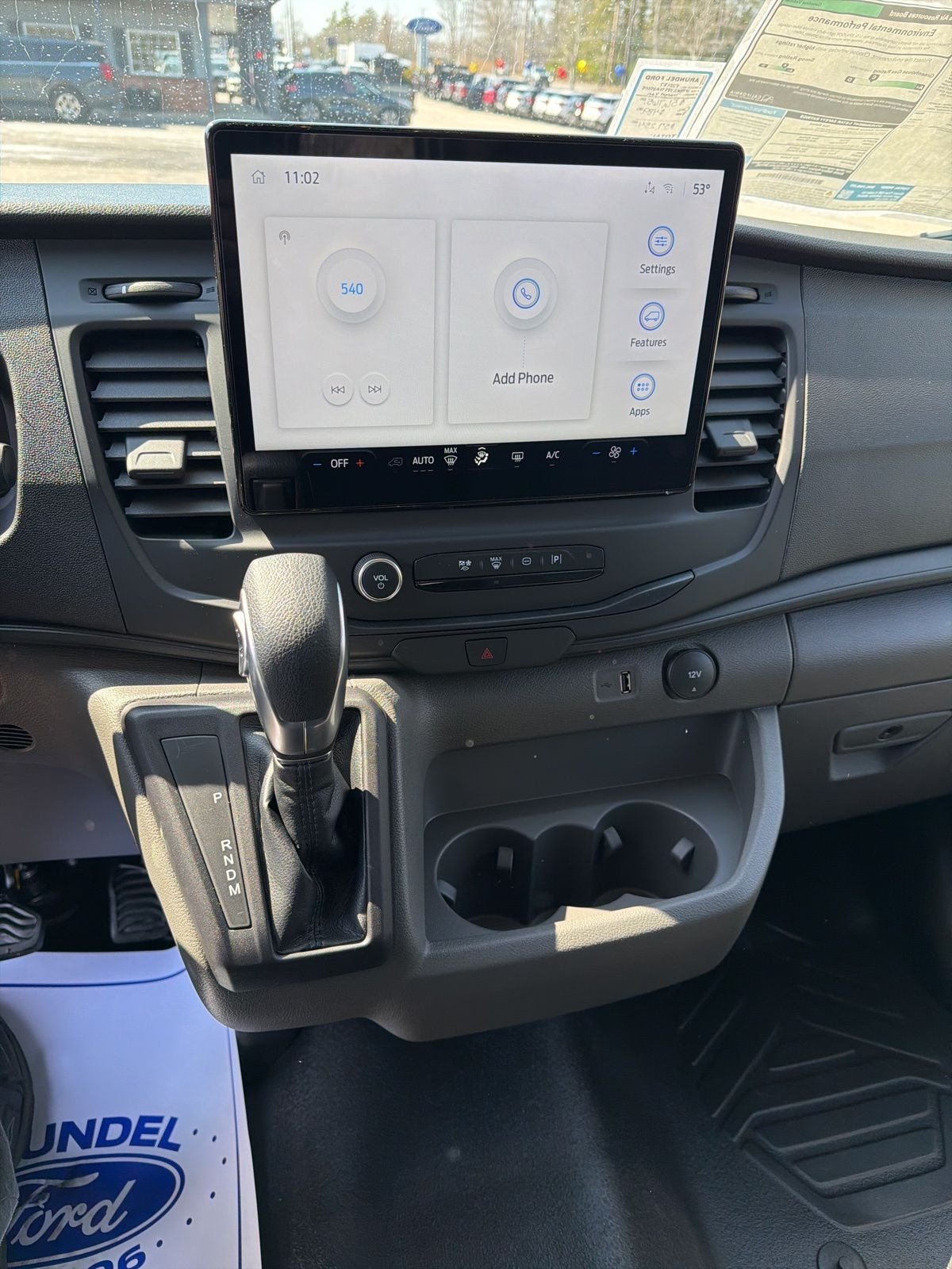 New 2026 Oxford White Ford Cargo Van image 19