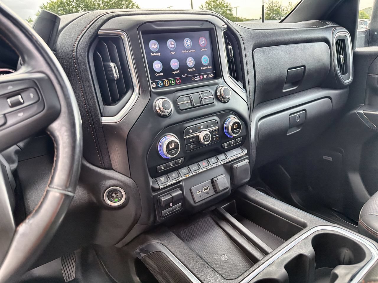 Used 2022 Summit White GMC AT4 image 11