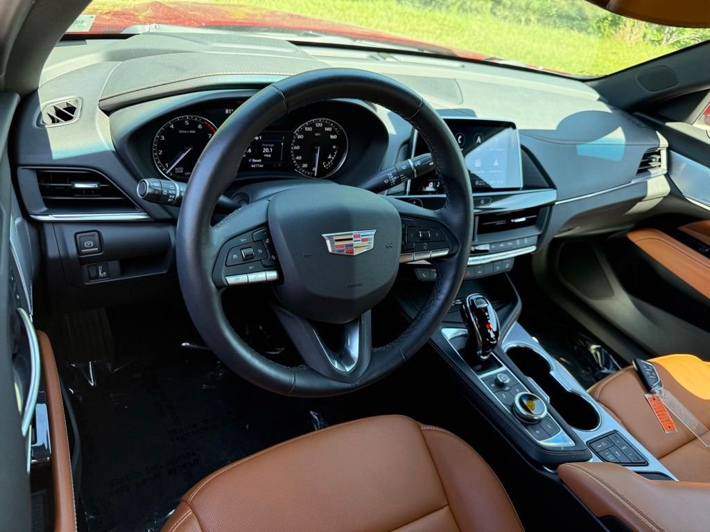 Used 2025 Red Cadillac Premium Luxury image 4