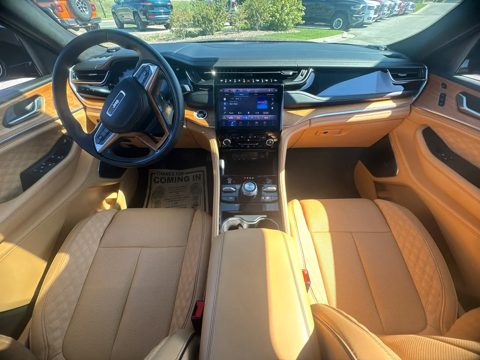 Used 2025 Velvet Red Pearlcoat Jeep Summit Reserve image 15