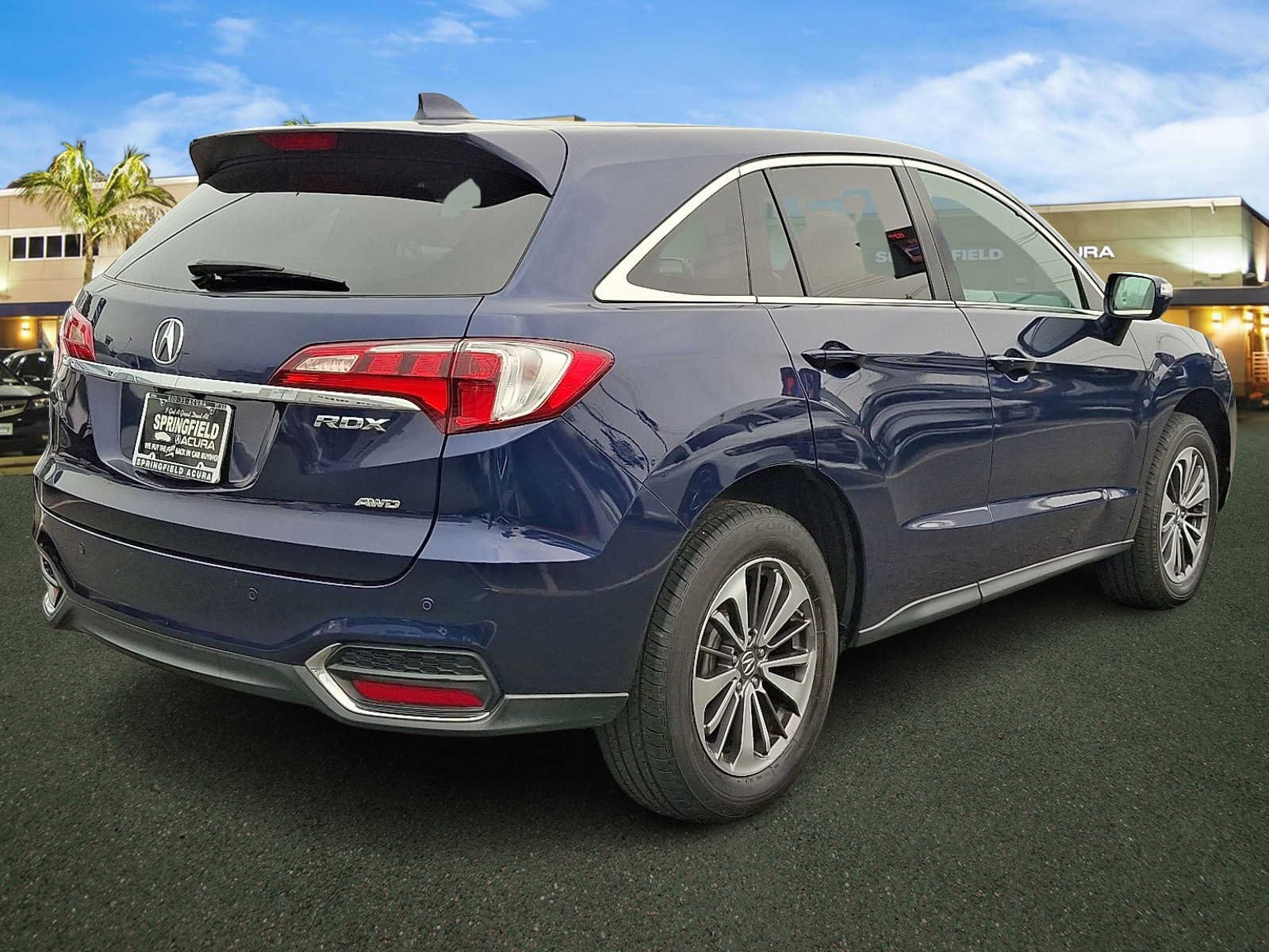 Certified Used 2017 Fathom Blue Pearl Acura w/Advance Pkg image 7