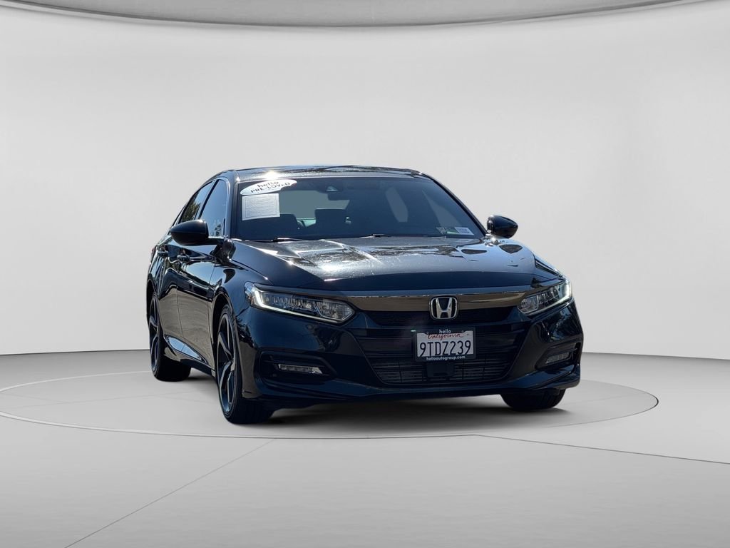 Used 2020 Crystal Black Pearl Honda Sport image 4