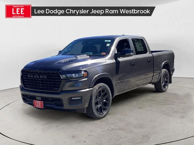 New 2026 Crystal Metallic Ram LARAMIE CREW CAB 4X4 6