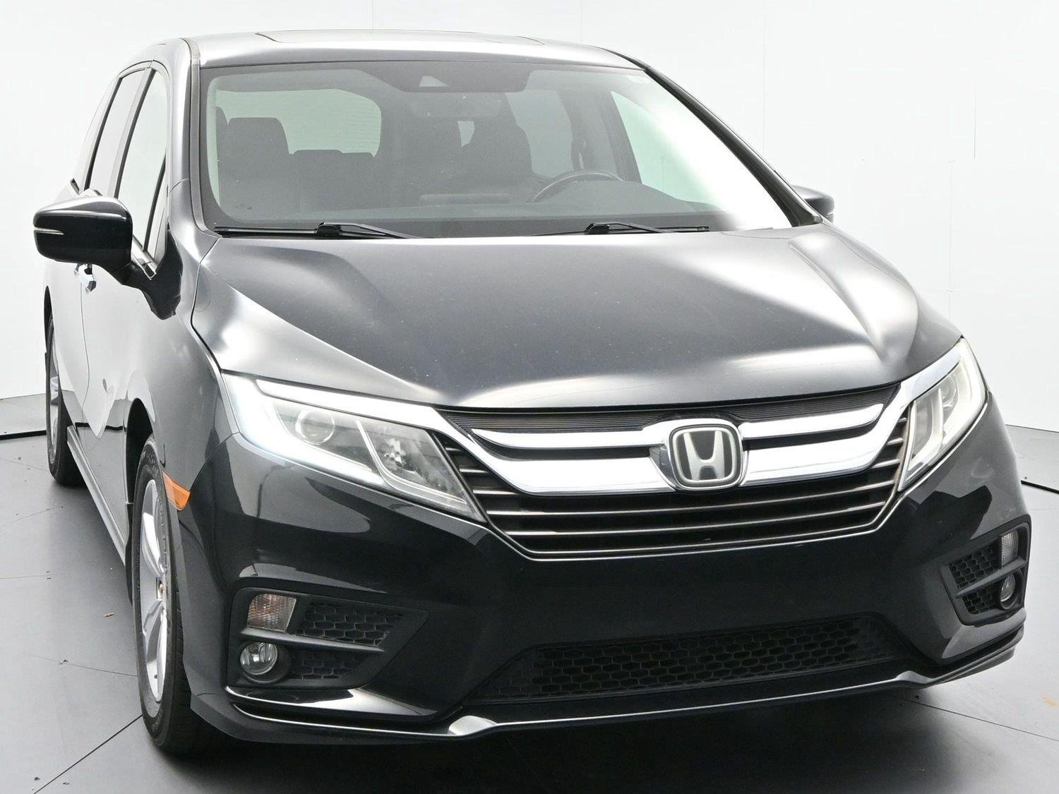 Used 2018 Crystal Black Pearl Honda EX-L image 2