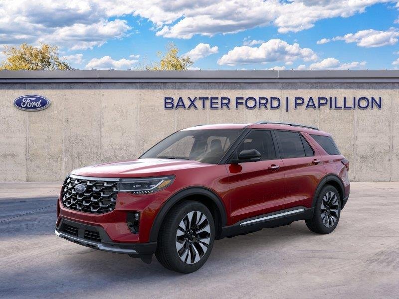 New 2026 Rapid Red Metallic Tinted Clearcoat Ford Platinum image 17