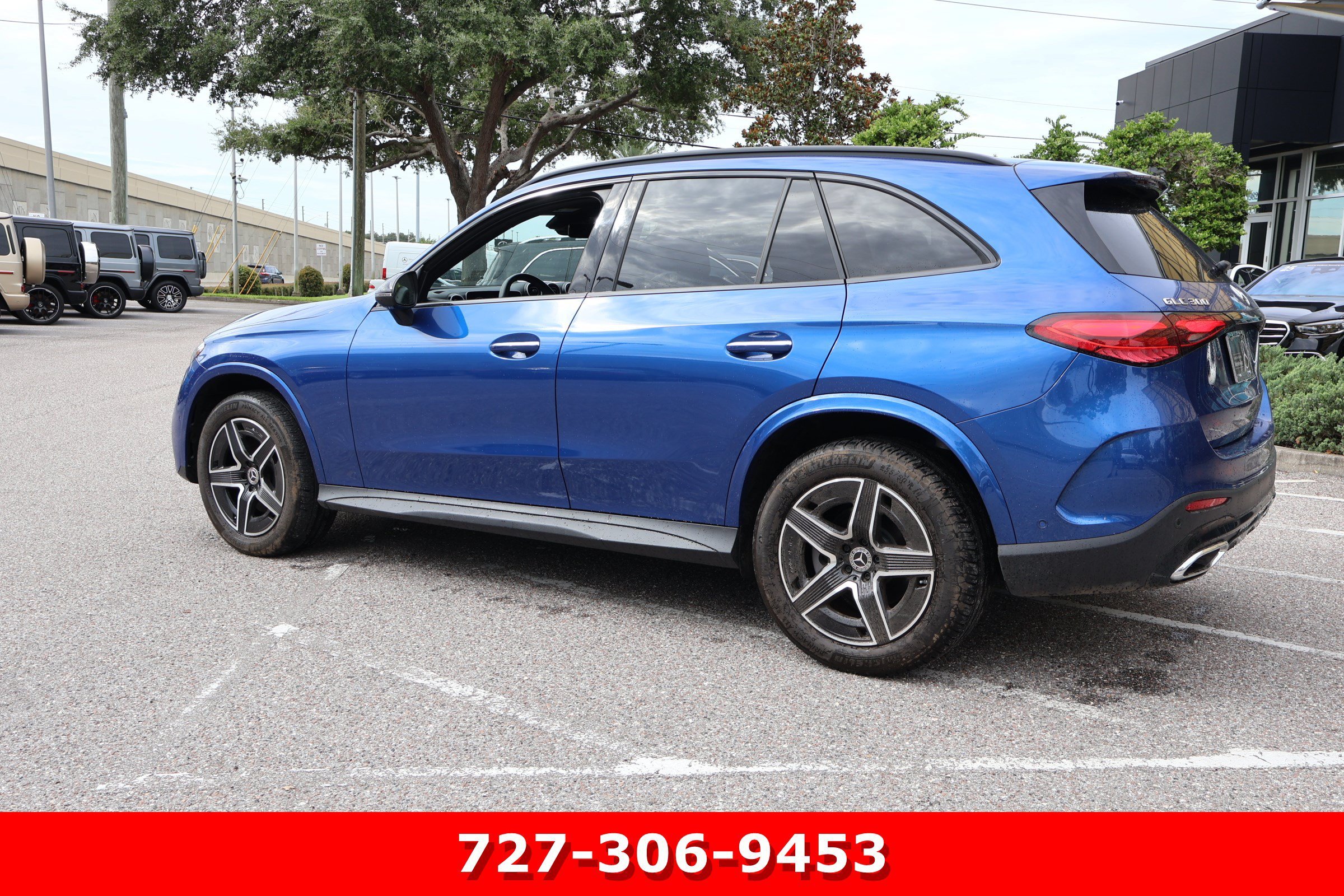 Certified Used 2025 Starling Blue Metallic Mercedes-Benz GLC 300 image 6