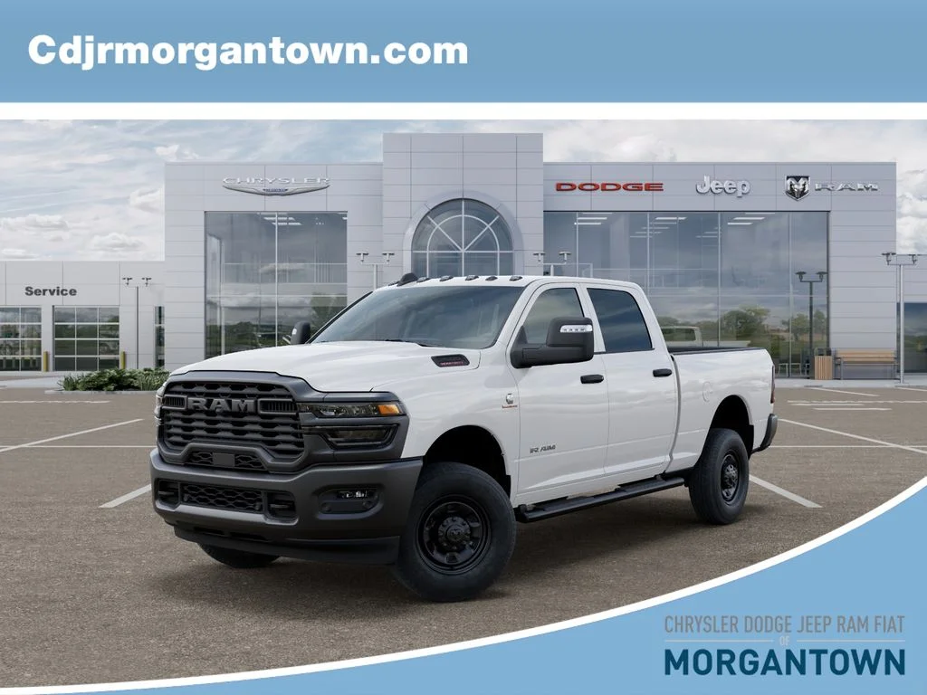 New 2026 Bright White Clear-Coat Exterior Paint RAM Tradesman image 1