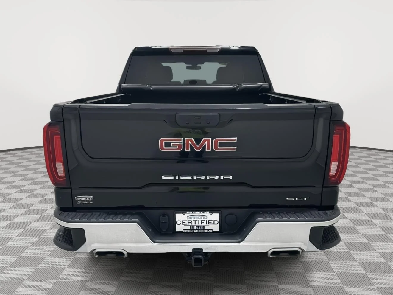Used 2021 ONYX BLACK GMC SLT image 4