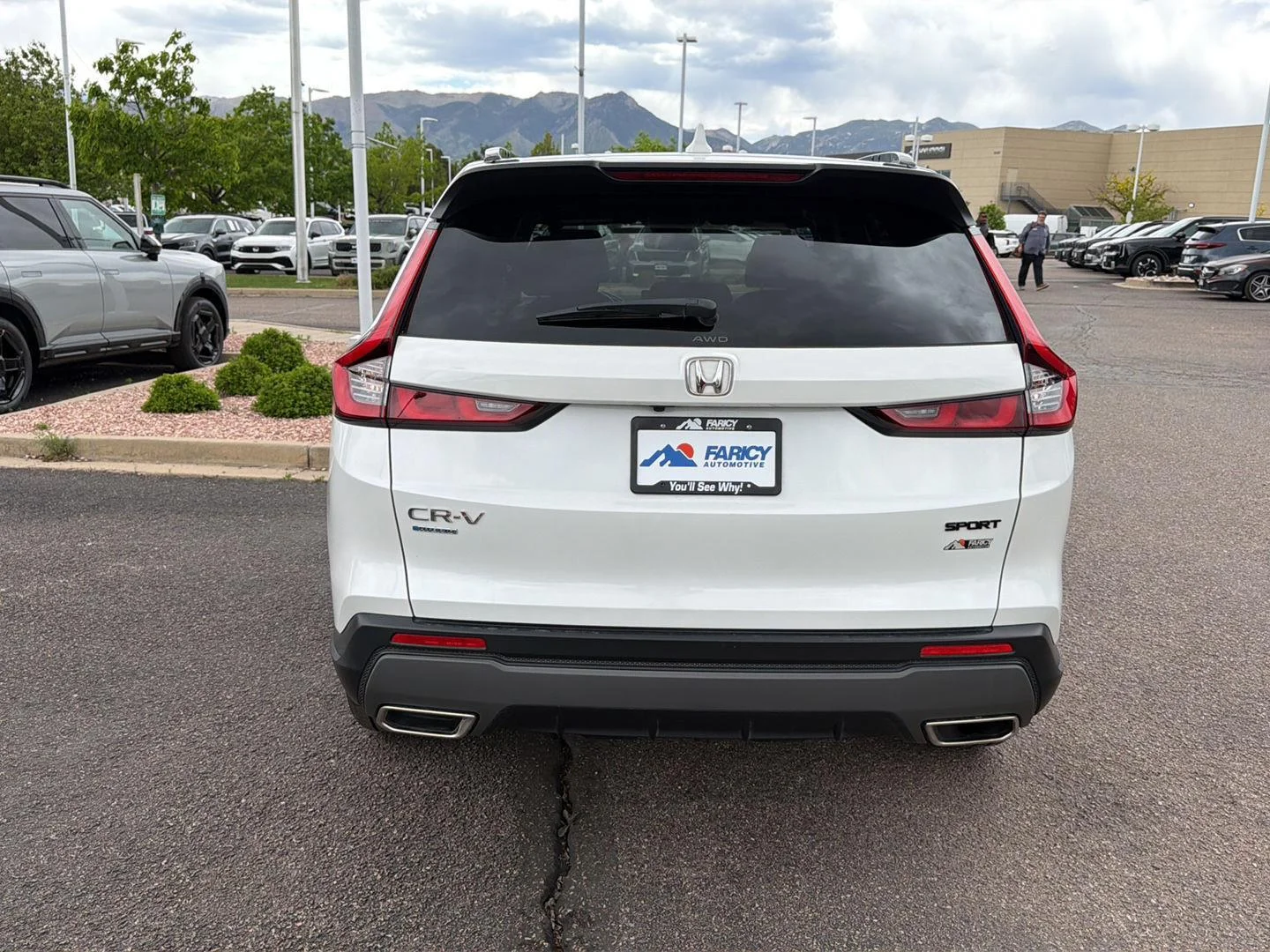 Used 2024 Platinum White Pearl Honda Sport image 5