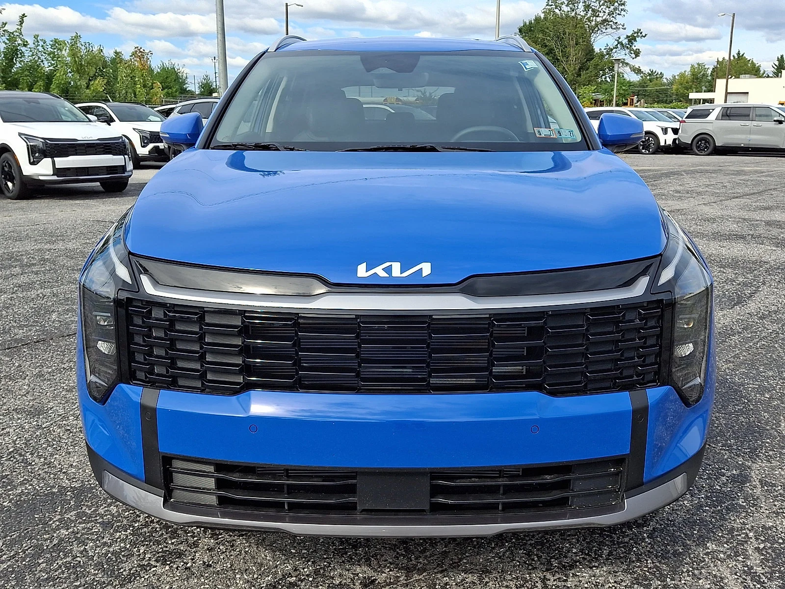 New 2027 Blue Kia EX image 3
