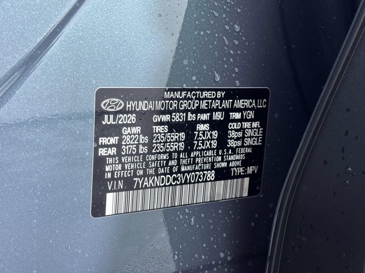 New 2027 Digital Teal Hyundai SEL image 27