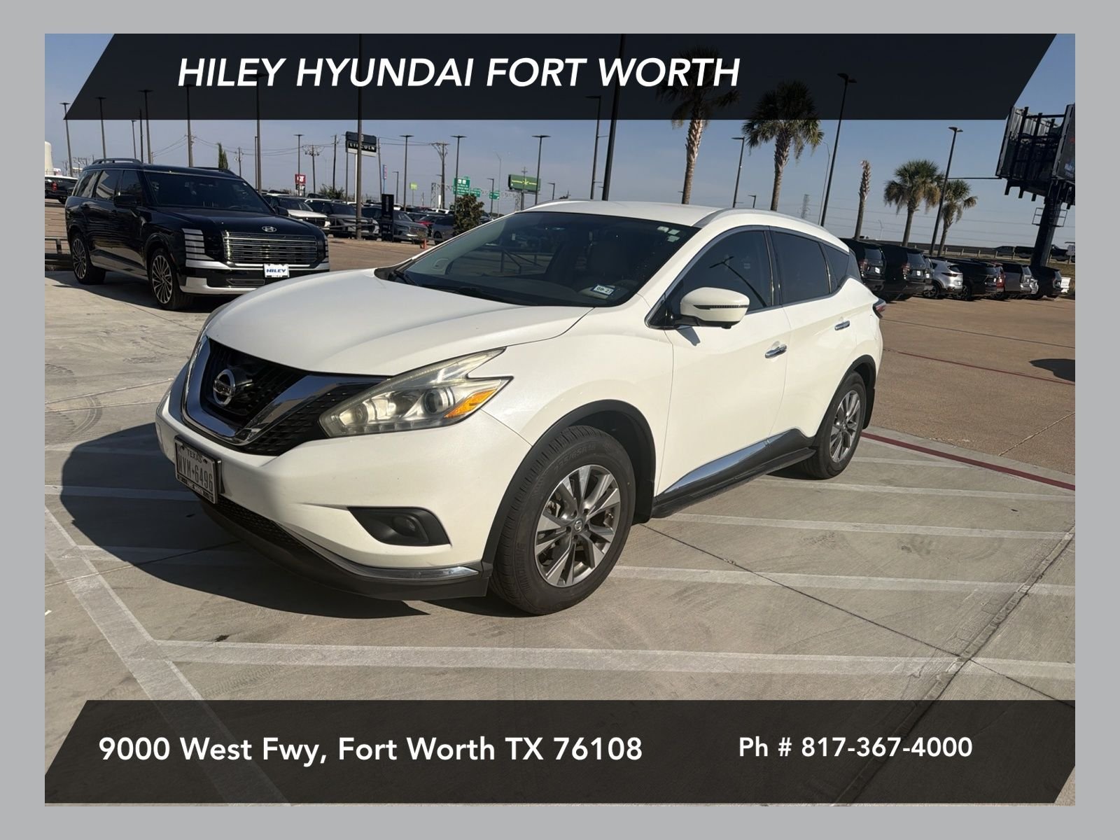 Used 2017 Pearl White Nissan SL image 1