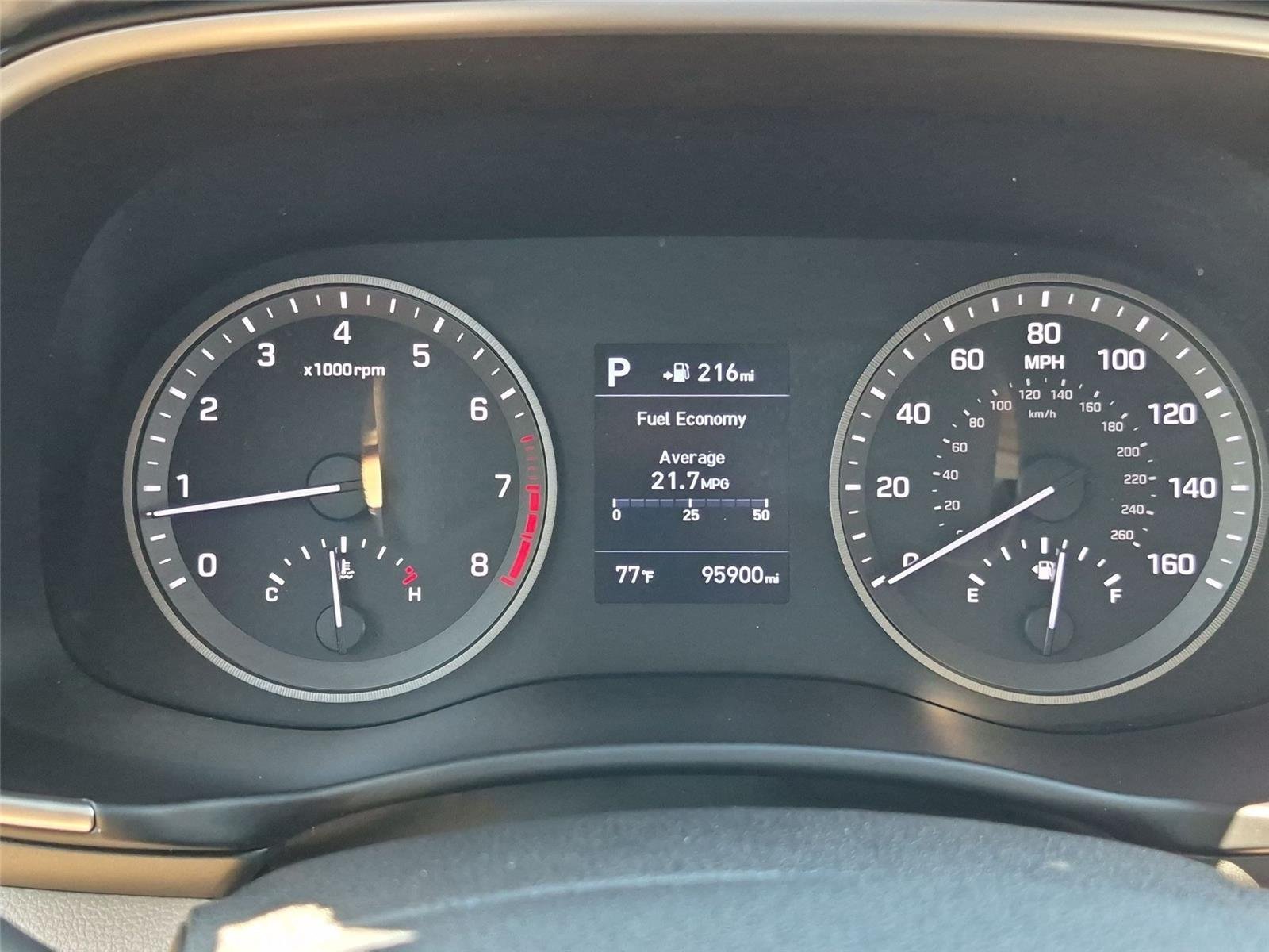 Used 2020 Winter White Hyundai Limited image 22