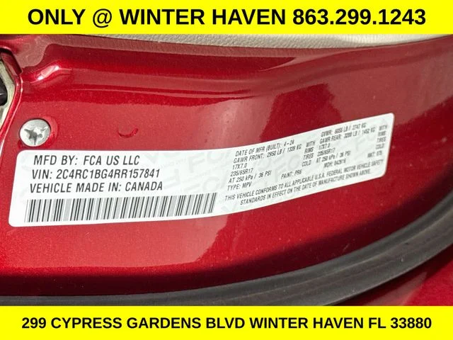 Used 2024 Red Chrysler Touring L image 32