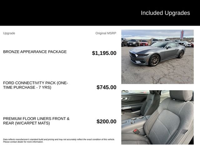 New 2026 Carbonized Gray Metallic Ford EcoBoost® Fastback image 5