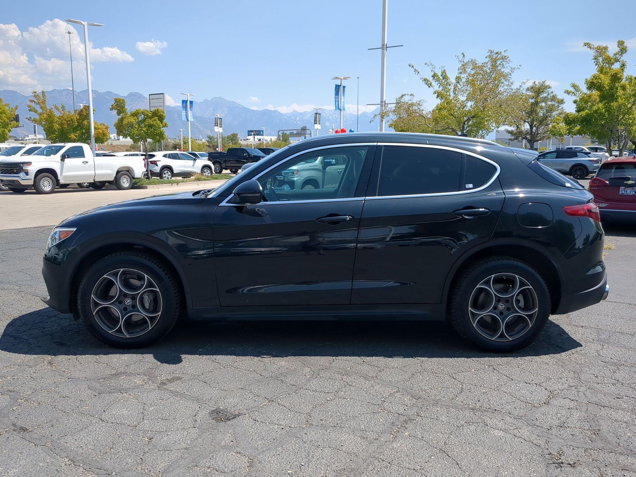 Used 2018 Black Alfa Romeo AWD image 2