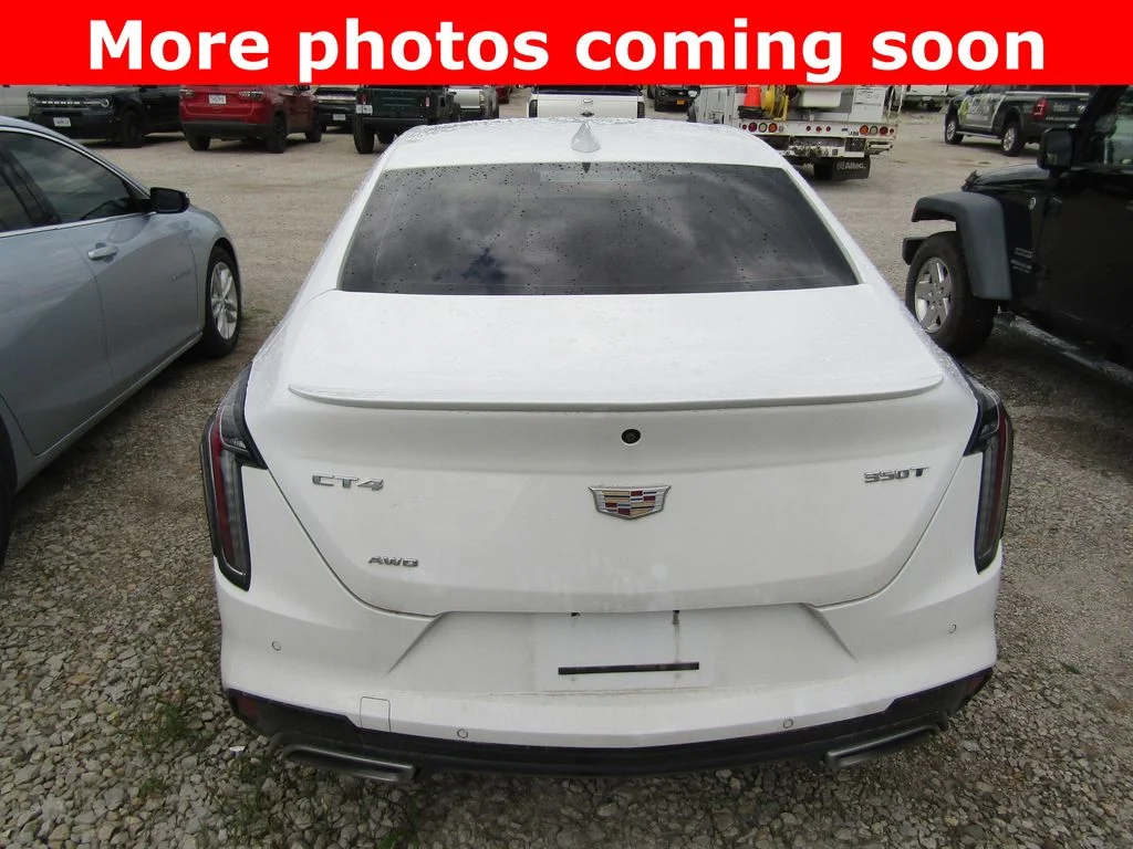 Used 2024 Summit White Cadillac Sport image 4