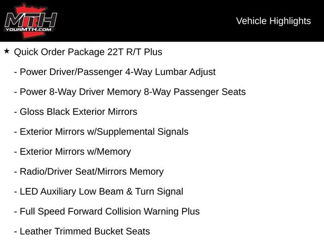 Certified Used 2024 Black Dodge R/T Plus image 10
