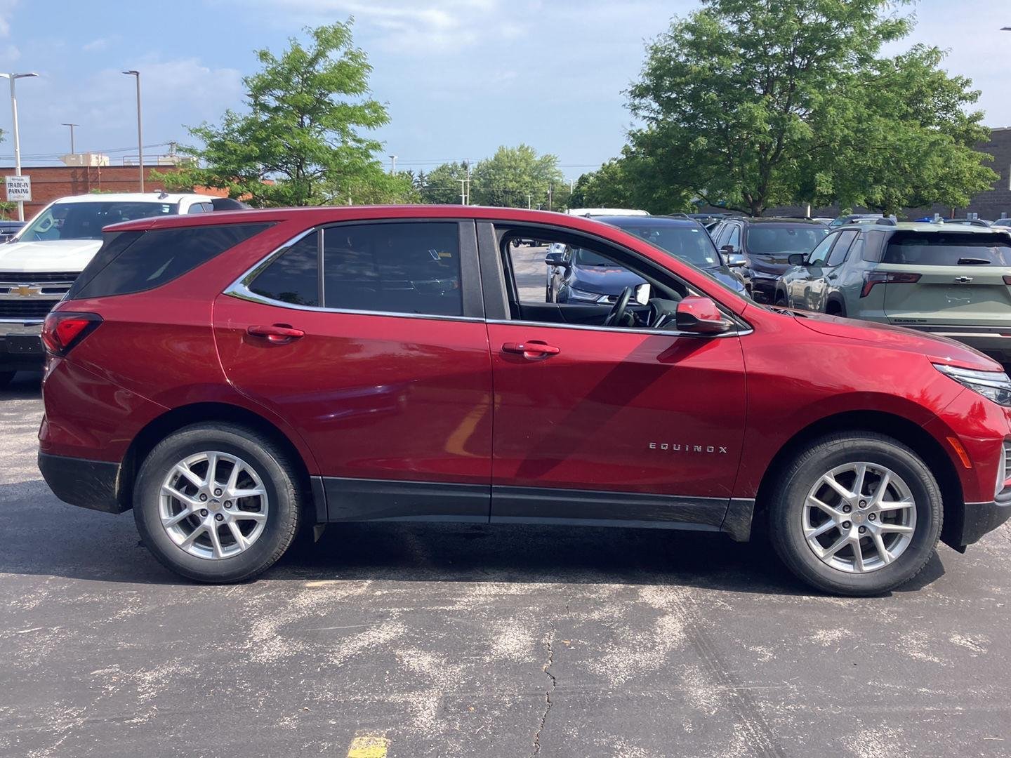 Used 2023 Radiant Red Tintcoat Chevrolet LT image 8