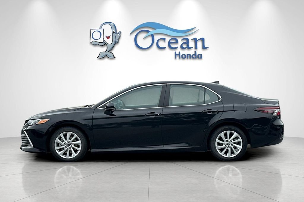Used 2023 Midnight Black Metallic Toyota LE image 7