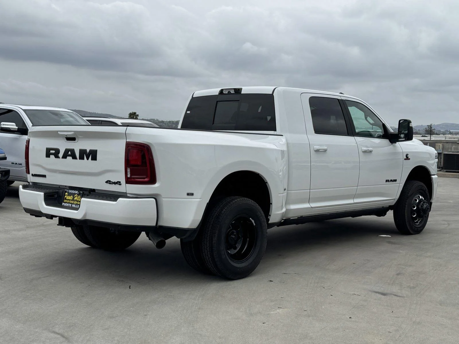 New 2026 Bright White Clear-Coat Exterior Paint RAM Laramie image 6