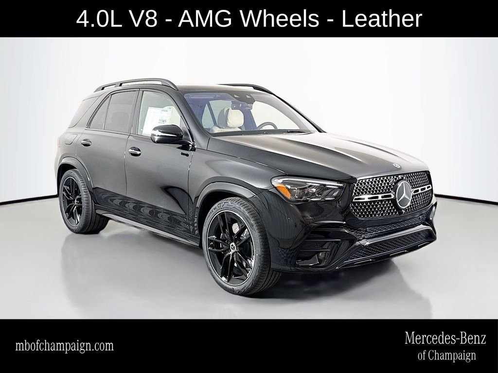 New 2026 Obsidian Black Metallic Mercedes-Benz GLE 580 image 1