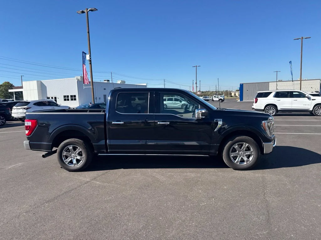 Certified Used 2021 Blue Ford Lariat image 12