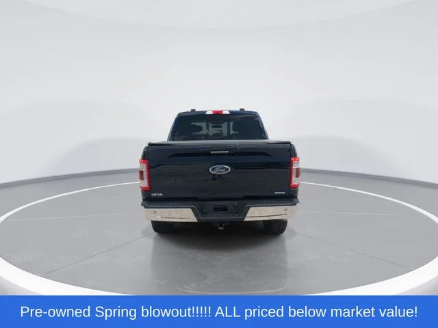 Used 2022 Blue Ford Lariat image 7
