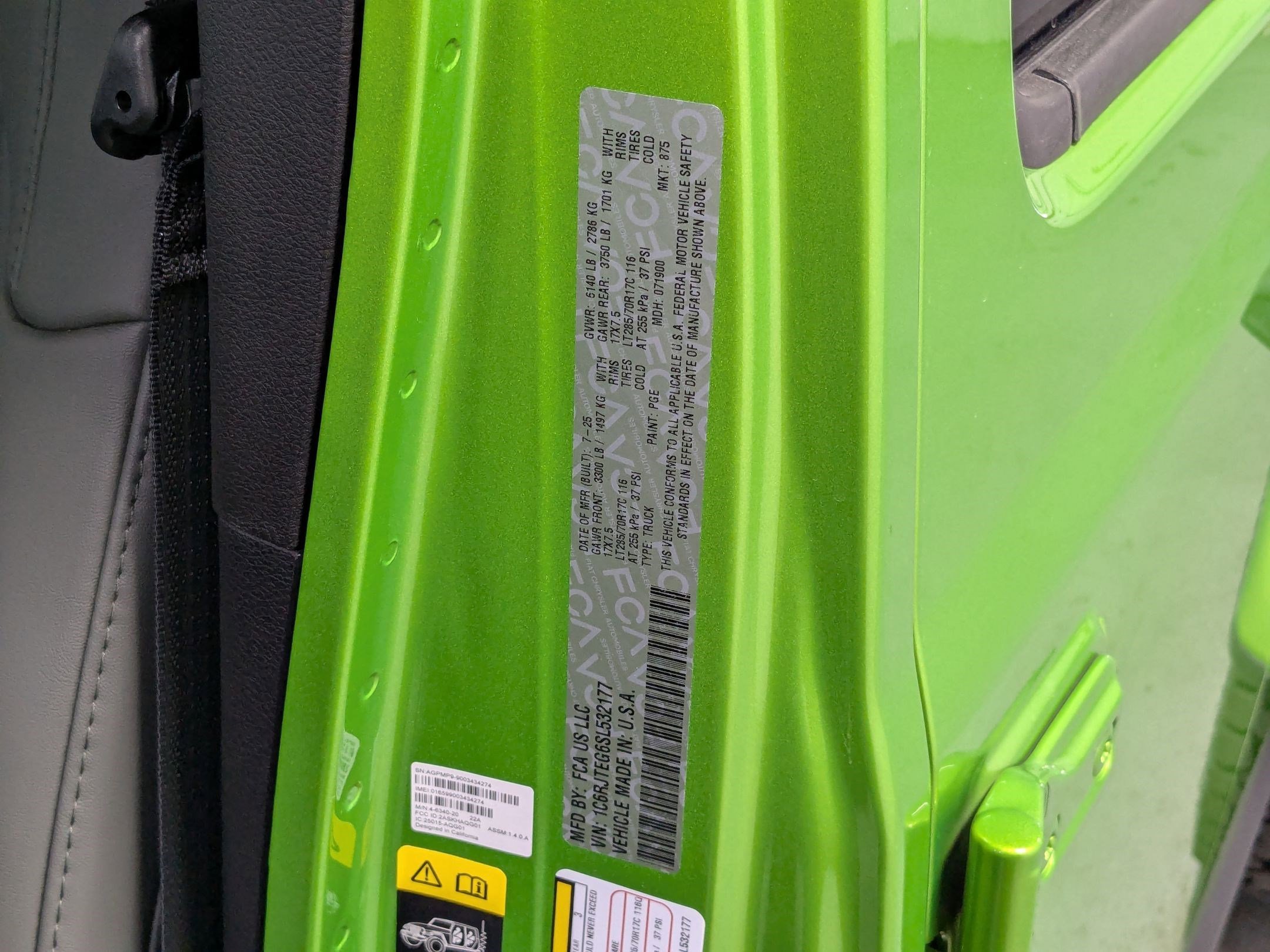 New 2025 Mojito Exterior Paint Jeep Mojave X image 19