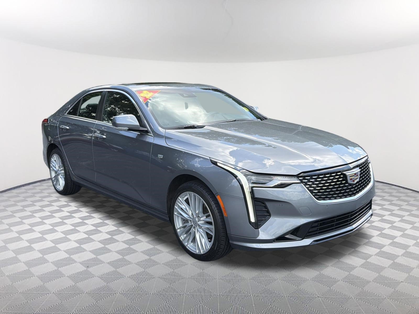 Used 2022 Satin Steel Metallic Cadillac Premium Luxury image 3