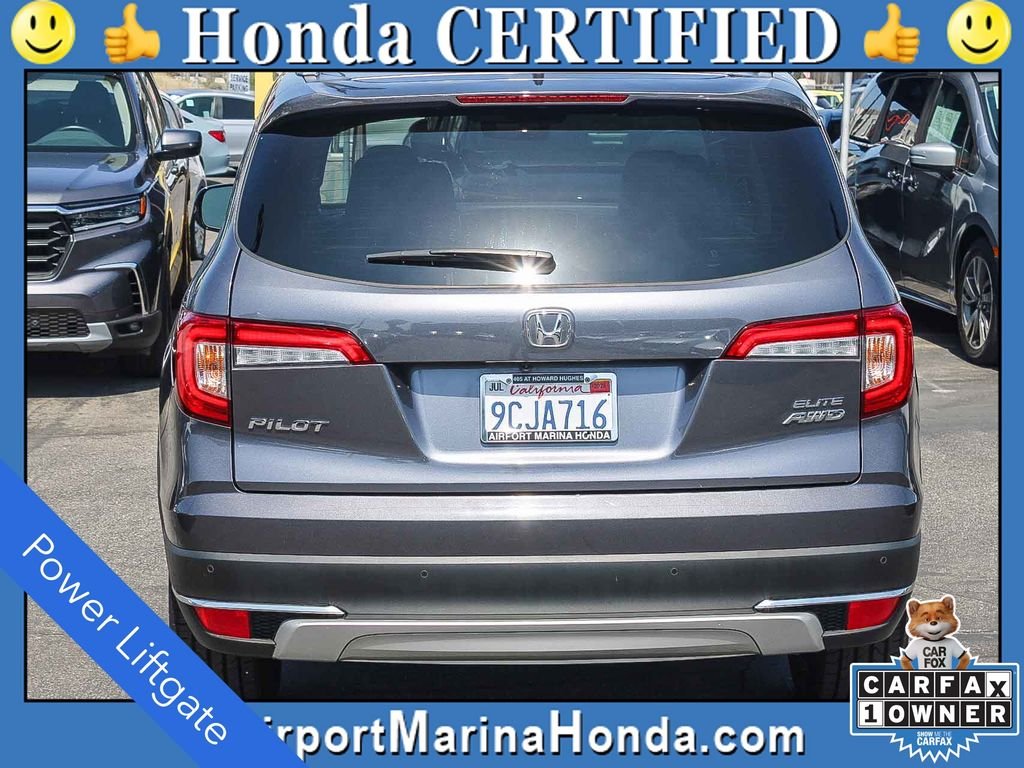 Certified Used 2022 Modern Steel Metallic Honda AWD ELITE image 9