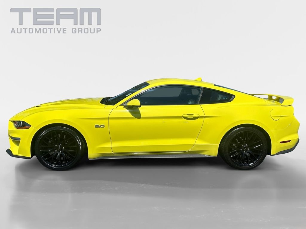 Used 2021 Yellow Ford GT Premium image 4