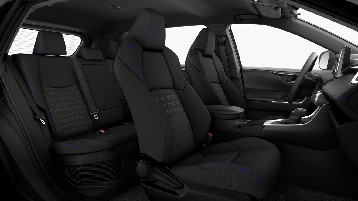 New 2025 Cavalry Blue Toyota Hybrid SE image 6