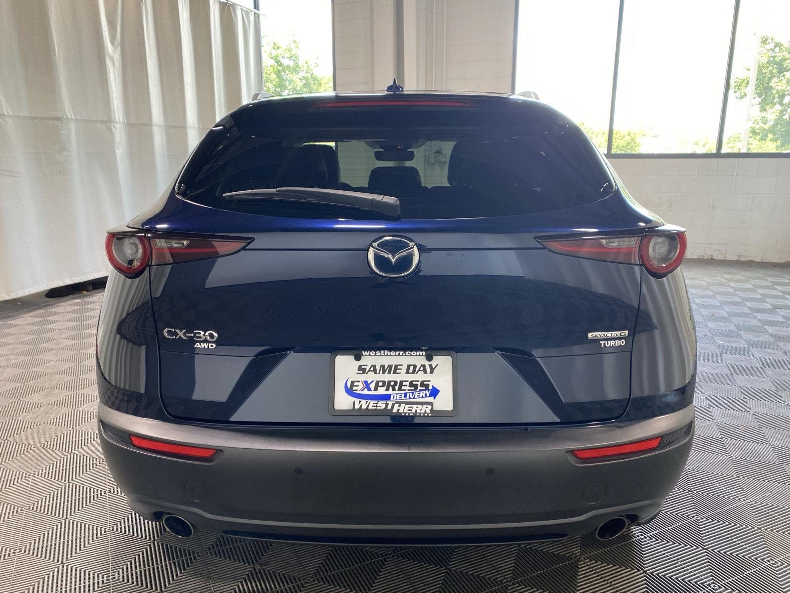 Certified Used 2022 Deep Crystal Blue Mica Mazda 2.5 Turbo Premium Plus Package image 6