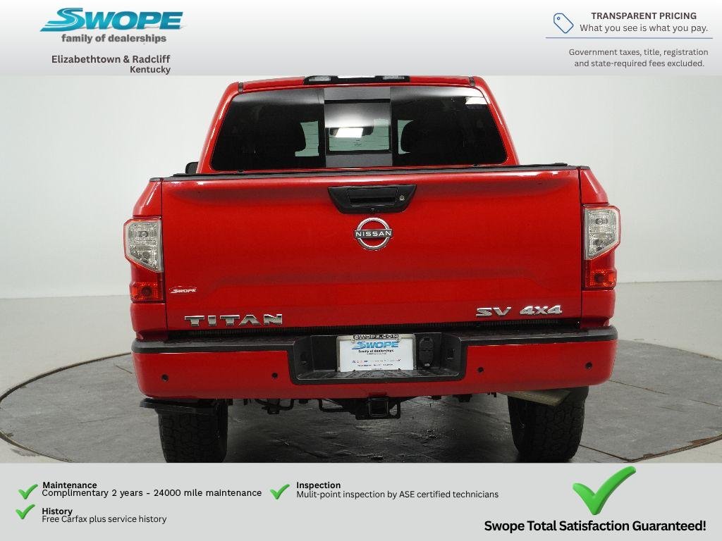 Used 2023 Red Alert Nissan SV image 5