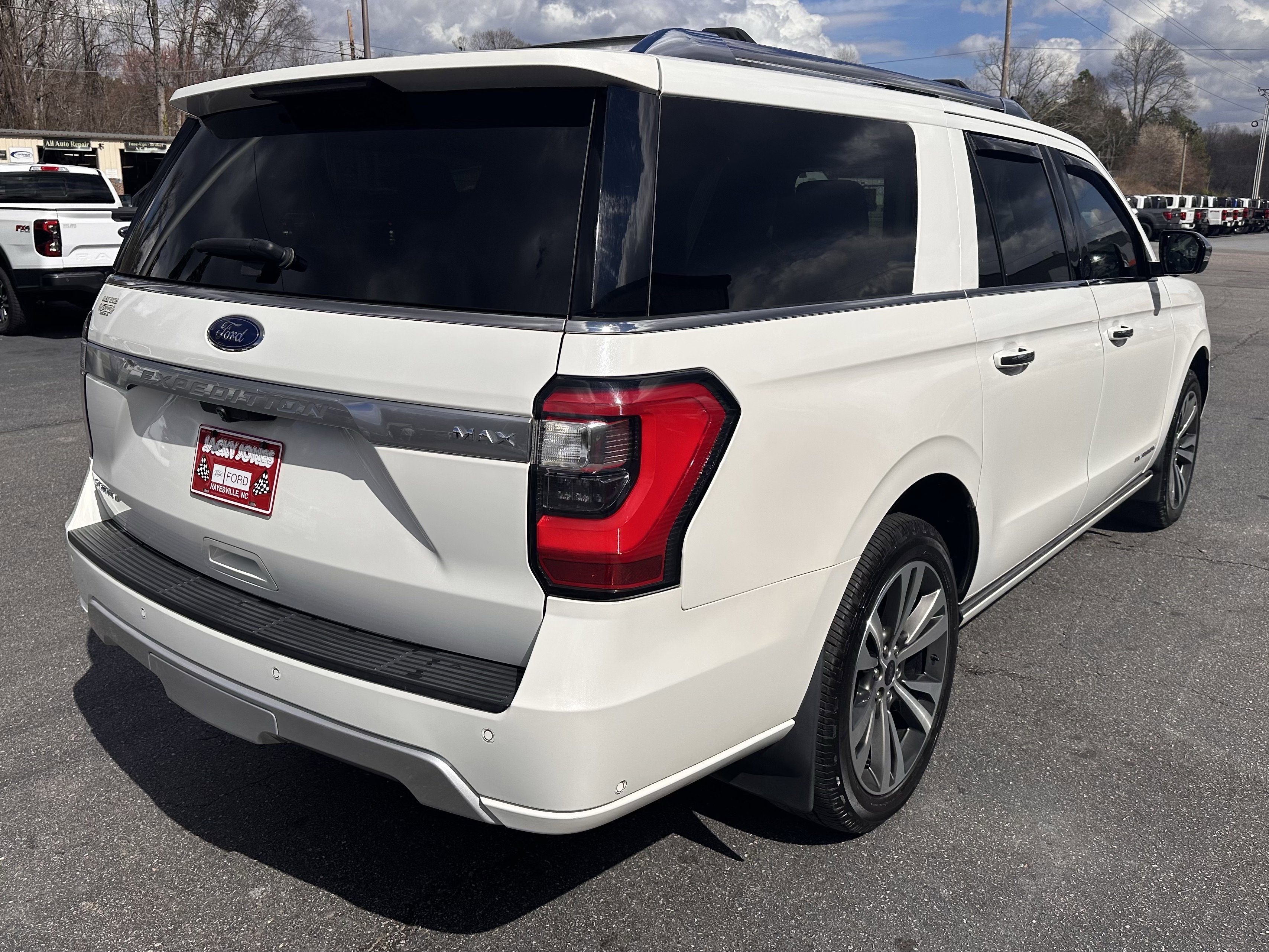 Certified Used 2021 Star White Metallic Tri-Coat Ford Platinum image 6