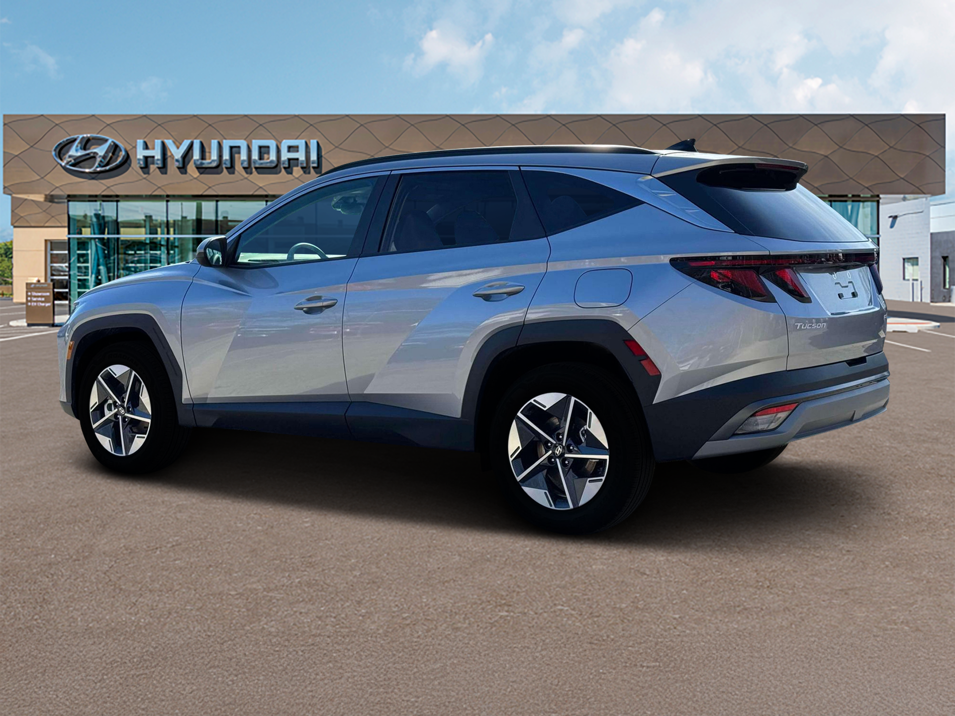 New 2026 Shimmering Silver Hyundai SEL image 4