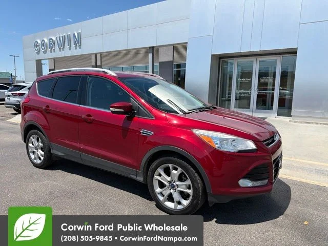 Used 2016 Red Ford Titanium image 2