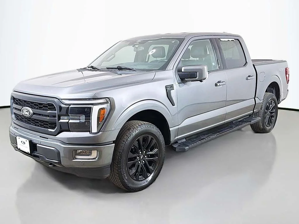 Used 2024 Carbonized Gray Metallic Ford Lariat image 11