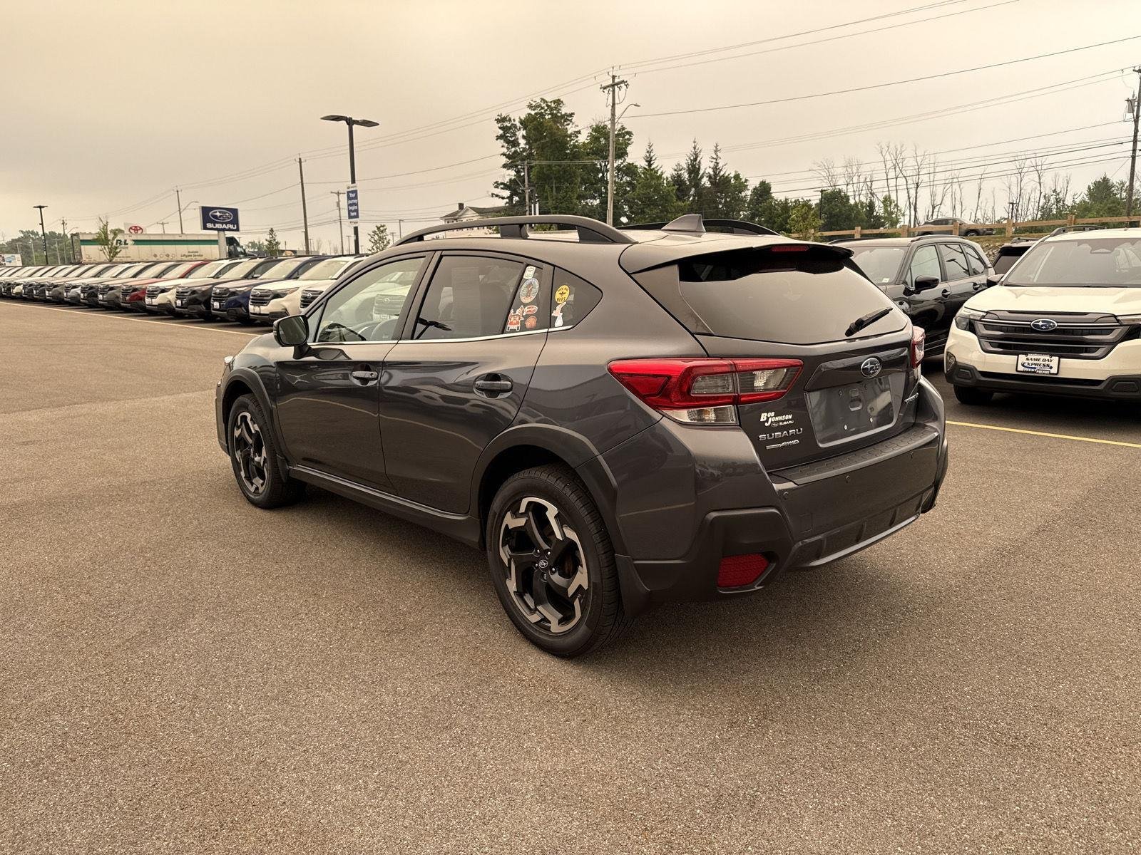 Used 2021 Magnetite Gray Metallic Subaru Limited image 5
