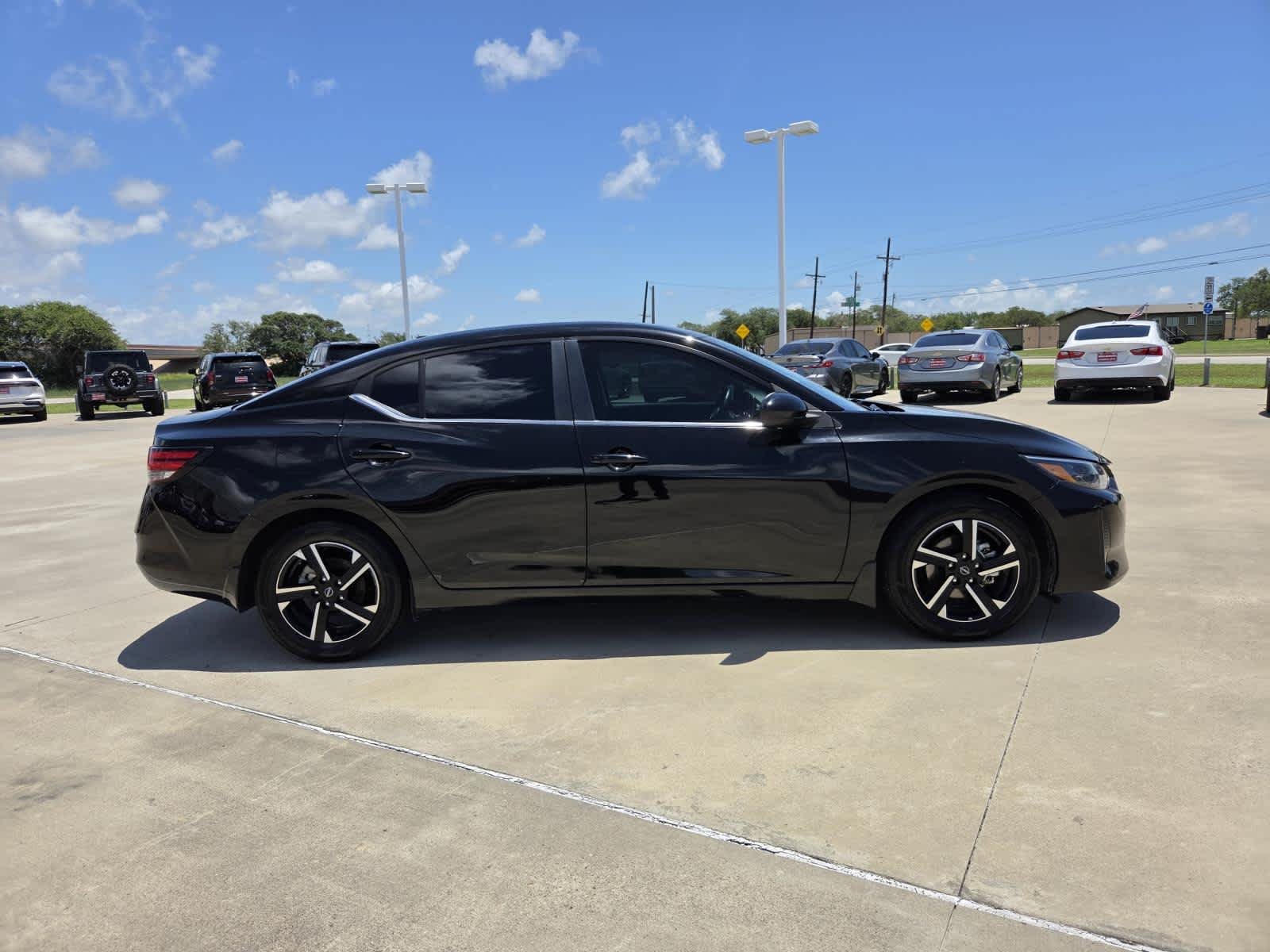 Used 2025 Super Black Nissan SV image 6
