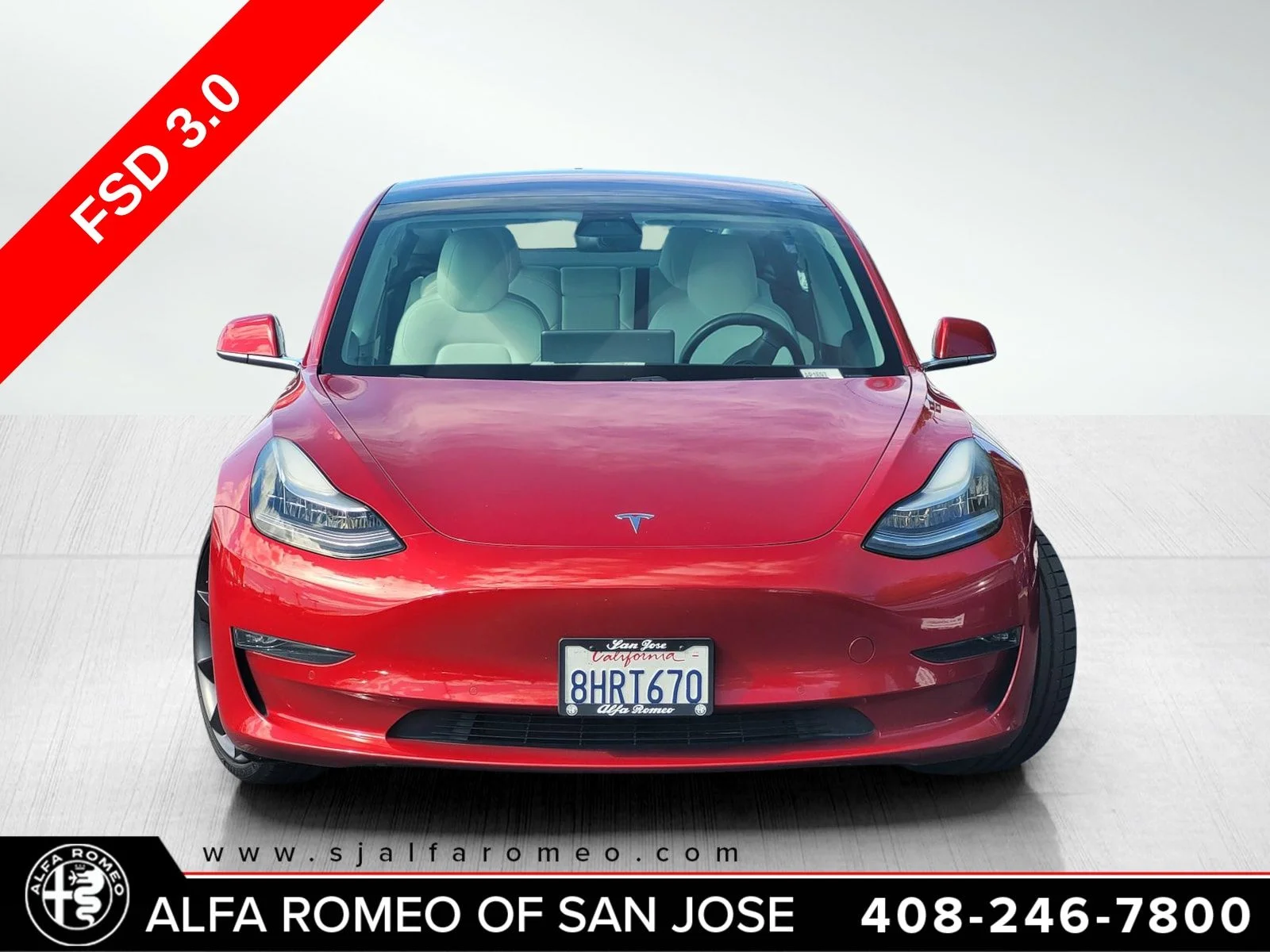 Used 2018 Tesla Model 3 Long Range Dual Motor with VIN 5YJ3E1EB4JF080548 for sale in San Jose, CA