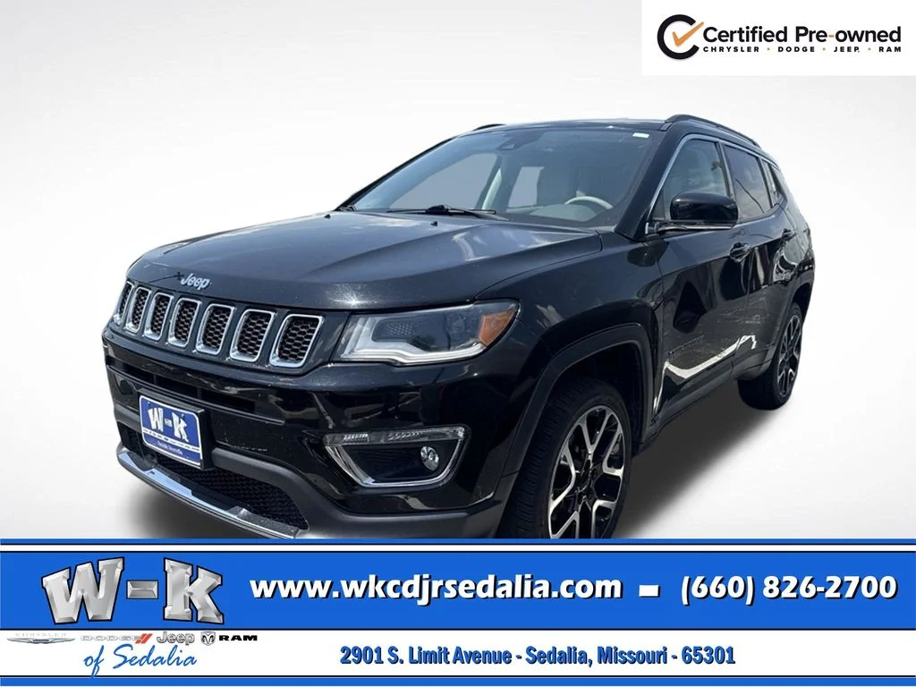 Certified Used 2017 Black Jeep Limited image 10
